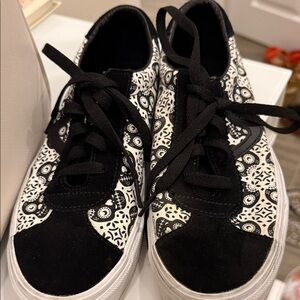 Vans Black and White Day of the Dead Special Edition Sneakers